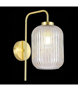 SL1154.331.01 Бра ST-Luce Латунь/Коньячный E27 1*60W GRAN-foto2