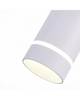 ST115.543.12 Светильник подвесной Белый LED 1*12W 4000K 936Lm Ra>90 120° IP20 D80xH300 165-265V Подвесные светильники-foto3