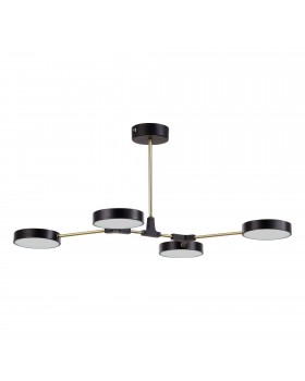 SLE6004-402-04 Светильник потолочный Черный/Черный LED 4*10W MONTA-foto4