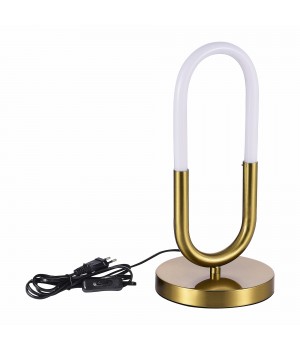 SL1579.304.01 Светильник настольный ST-Luce Золотистый/Белый LED 1*10W 3000K MOFISTO-foto2