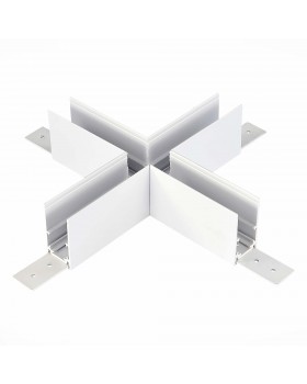 ST007.589.00 Коннектор X-образный для подвесного / накладного магнитного шинопровода ST-Luce Белый SKYLINE 48 ST007.589.00 Коннектор X-образный для подвесного / накладного магнитного шинопровода ST-Luce Белый SKYLINE 48