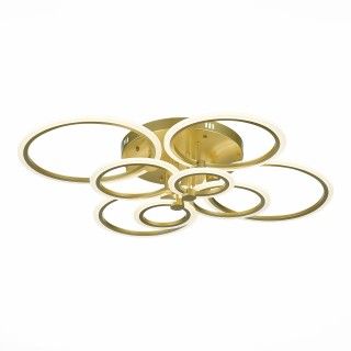 SLE500522-08 Светильник потолочный Золотистый/Белый LED 1*212W 3000-6000K CERINA-foto7