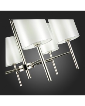 SLE107303-06 Светильник подвесной Никель/Белый E14 6*40W NOIA-foto9