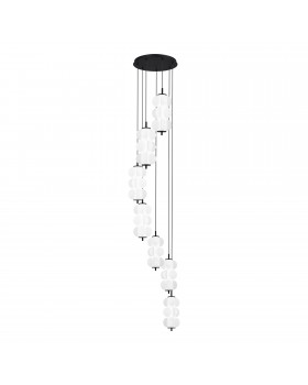 SL6121.403.07 Светильник подвесной ST-Luce Черный/Белый LED 7*8W 3000K TALISMAN SL6121.403.07 Светильник подвесной ST-Luce Черный/Белый LED 7*8W 3000K TALISMAN