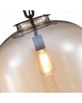 SL1050.423.01 Светильник подвесной ST-Luce Черный/Коньячный E27 1*40W BURASCA-foto10