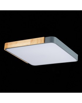 SLE201272-01 Светильник потолочный Серый, Светлое дерево/Белый LED 1*42W 3000K/4000K/6000K FESTA-foto6