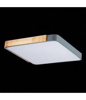 SLE201272-01 Светильник потолочный Серый, Светлое дерево/Белый LED 1*42W 3000K/4000K/6000K FESTA-foto6