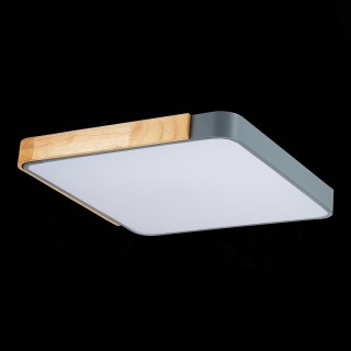 SLE201272-01 Светильник потолочный Серый, Светлое дерево/Белый LED 1*42W 3000K/4000K/6000K FESTA-foto6
