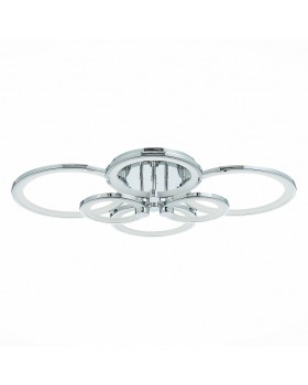 SLE200312-06 Светильник потолочный Хром/Белый LED 1*168W 3000-6000K LETO-foto4