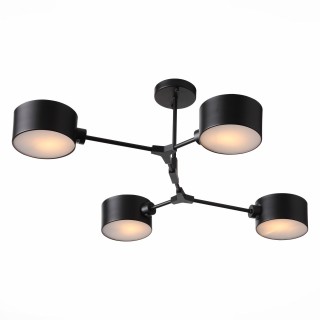 SLE183402-04 Люстра потолочная Черный/Черный E14 4*60W GIMENTO-foto11