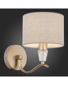 SLE1126-201-01 Светильник настенный Шампань/Бежевый E14 1*40W CASSIA-foto4