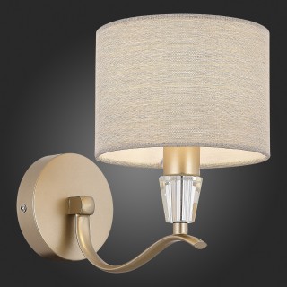 SLE1126-201-01 Светильник настенный Шампань/Бежевый E14 1*40W CASSIA-foto4