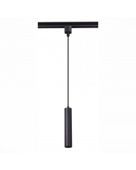 ST151.406.01 Светильник трековый Черный GU10 1*50W IP20 D54xH290 220V Без ламп Однофазная трековая система-foto2