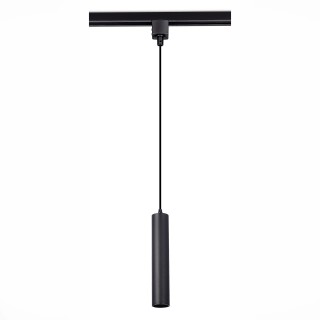 ST151.406.01 Светильник трековый Черный GU10 1*50W IP20 D54xH290 220V Без ламп Однофазная трековая система-foto2
