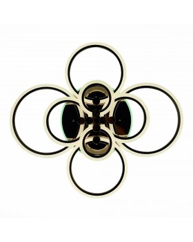 SLE500582-08RGB Светильник потолочный Темный хром/Белый LED 1*212W RGB 15W 3000-6000K CERINA-foto5