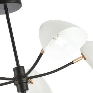 SLE103602-05 Люстра потолочная Черный, Золотой/Белый E14 5*40W SATTA-foto11