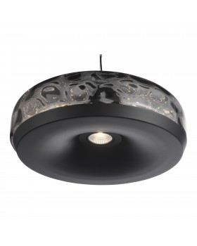 SL6014.403.01 Светильник подвесной ST-Luce Черный/Черный, Дымчатый LED 1*42W 3000K RIPPLE-foto4