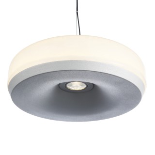 SL6014.503.01 Светильник подвесной ST-Luce Серый/Молочный LED 1*42W 3000K RIPPLE-foto3