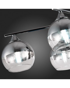 SLE106502-08 Светильник потолочный Черный, Хром/Хром, Прозрачный E27 8*60W GOCIA-foto9
