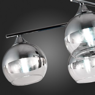 SLE106502-08 Светильник потолочный Черный, Хром/Хром, Прозрачный E27 8*60W GOCIA-foto9