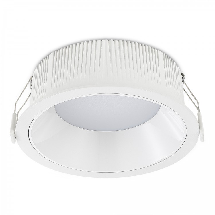 ST755.538.18 Св-к встр. Белый LED 1*18W 3000K 1 620Lm Ra80 120° IP20 D160xH60 100-240V Встраиваемые светильники