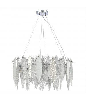 SL1224.103.08 Люстра подвесная ST-Luce Хром/Прозрачный, Белый E14 8*60W LASTRA-foto2