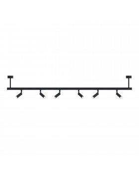 ST1652.447.24 Модульный светильник Черный LED 1*24W 4000K 1 900Lm Ra>90 36° IP20 D30xH 48V TECHNO-foto3