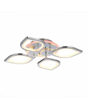 SLE501012-04RGB Светильник потолочный Хром/Белый LED 1*80W RGB 7W 3000-6000K RITA-foto2