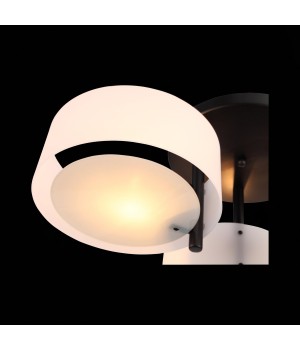 SL483.402.03 Люстра потолочная Черный/Белый E27 3*60W FORESTA-foto7