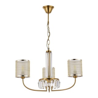 SLE1119-303-03 Светильник подвесной Латунь/Шампань E14 3*40W ELLISSE-foto2