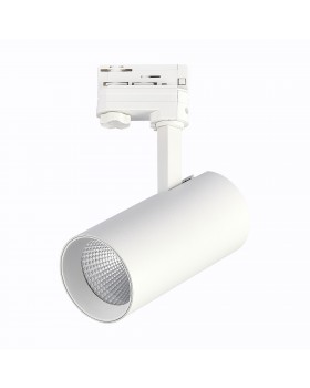 ST661.546.30 Св-к трек. Белый LED 1*30W 4000K 2 400Lm Ra>90 38° IP20 L170xW80xH245 165-265V Трехфазная трековая система-foto3