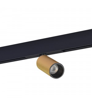 ST807.246.12 Магнитный трековый светильник Золотистый LED 1*12W 4000K 700Lm Ra>90 IP20 D50xH173 48VV SKYLINE 48-foto2