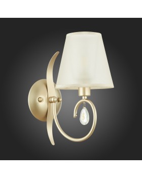 SLE111401-01 Бра Шампань/Шампань E14 1*40W FOGGIA-foto6