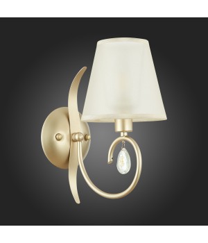 SLE111401-01 Бра Шампань/Шампань E14 1*40W FOGGIA-foto6