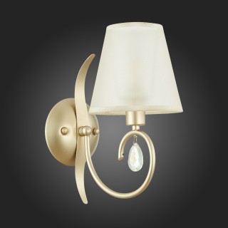 SLE111401-01 Бра Шампань/Шампань E14 1*40W FOGGIA-foto6