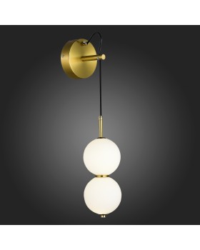 SL6112.201.07 Бра ST-Luce Золотистый/Молочно-белый LED 1*7W ODE-foto4