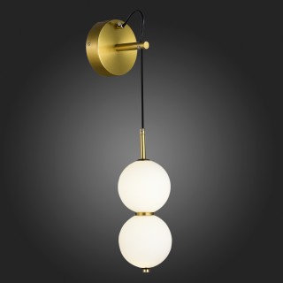 SL6112.201.07 Бра ST-Luce Золотистый/Молочно-белый LED 1*7W ODE-foto4