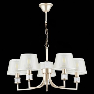 SLE107503-05 Люстра подвесная Золотистый/Шампань E14 5*40W MANILA-foto5