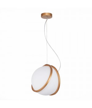 SL1181.353.01 Подвес ST-Luce Латунь/Латунь, Белый E27 1*40W Acerra-foto2