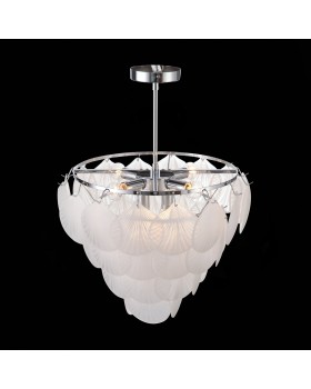 SLE104102-06 Люстра потолочная Хром/Белый E14 6*60W CHILLE-foto9