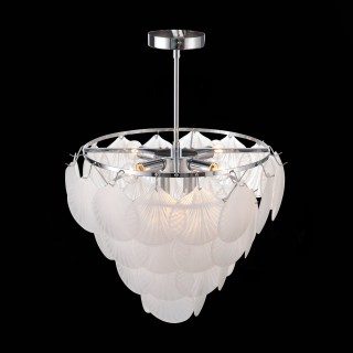 SLE104102-06 Люстра потолочная Хром/Белый E14 6*60W CHILLE-foto9