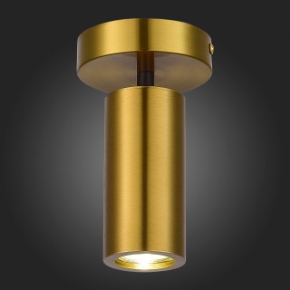 SL1215.402.01 Светильник потолочный ST-Luce Черный, Латунь/Латунь GU10 1*5W 4000K TALIA-foto4