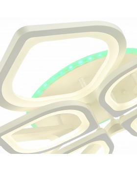 SLE501052-08RGB Светильник потолочный Белый/Белый LED 1*224W RGB 11W 3000-6000K RITA-foto6