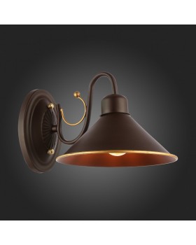 SLE120401-01 Светильник настенный Темно-коричневый/Черный E27 1*60W CIOLLA-foto9
