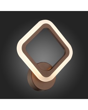 SLE500171-01 Бра Кофейный/Белый LED 1*16W 3000K/4000K/6000K SAMURO-foto5