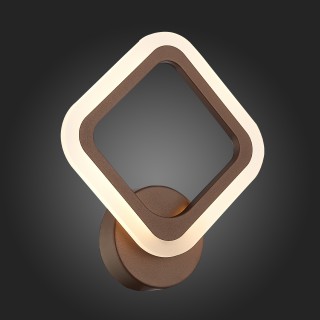 SLE500171-01 Бра Кофейный/Белый LED 1*16W 3000K/4000K/6000K SAMURO-foto5