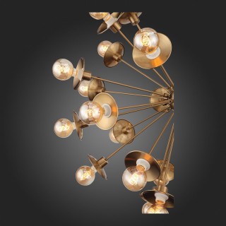 SL1111.303.30 Светильник подвесной ST-Luce Латунь E27 30*40W GUIDO-foto12