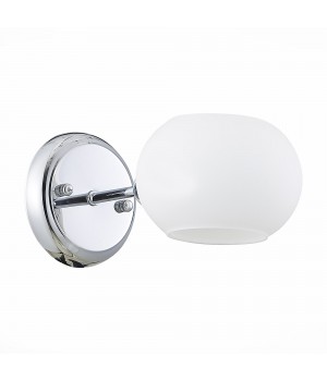 SLE104301-01 Светильник настенный Хром/Белый E14 1*40W LANTA-foto2