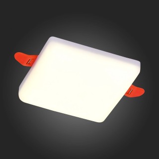 ST700.048.08 Св-к встр. Белый LED 1*8W 4000K 690Lm Ra80 120° IP20 L90xW90xH20 85-265V Встраиваемые светильники-foto6