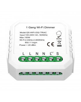 ST9000.500.01CDIM WIFI диммируемое реле 1 канал Белый - -*150W - Ra IP20 L46xW46xH18 230V AROUND-foto2